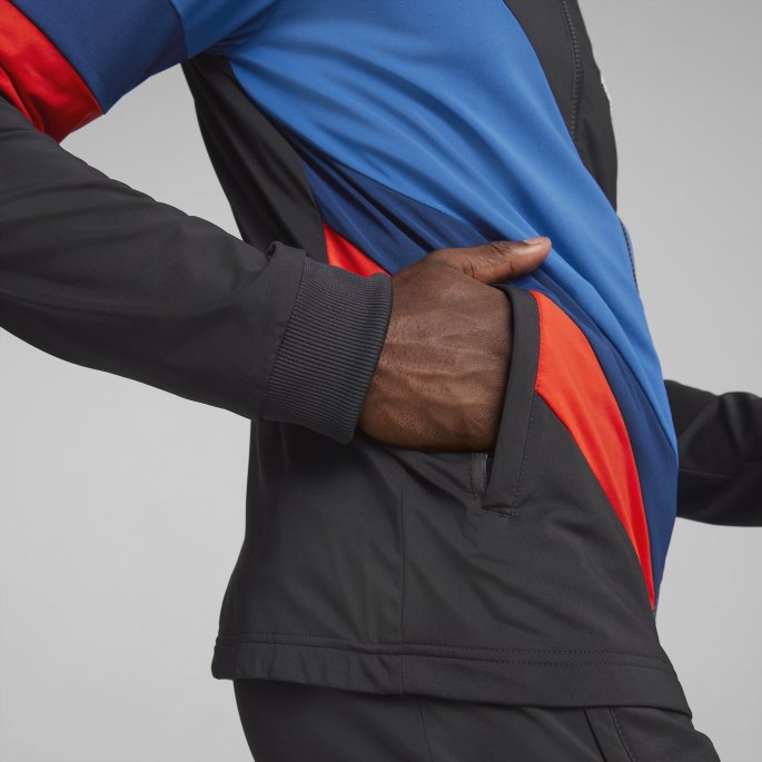 Bmw M Motorsport Slim Fit Treningsjakke For Menn Puma På Tilbud Svart-m Farge