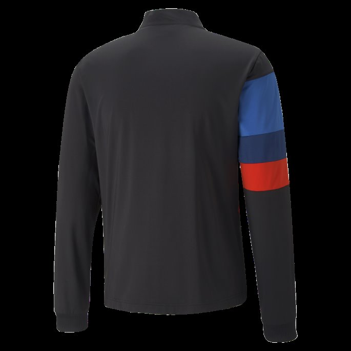 Bmw M Motorsport Slim Fit Treningsjakke For Menn Puma På Tilbud Svart-m Farge