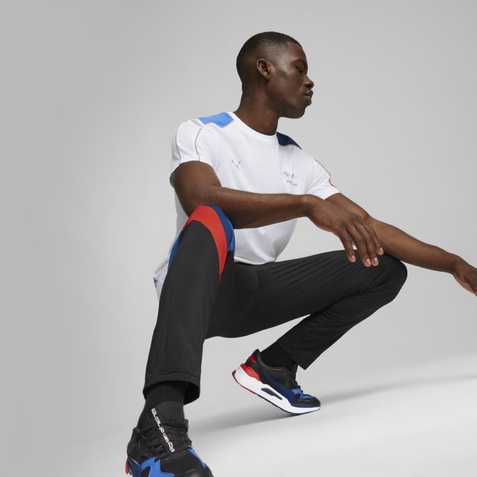 Sort-m Farge Bmw M Motorsport Slim Fit Treningsbukser For Menn Puma På Salg