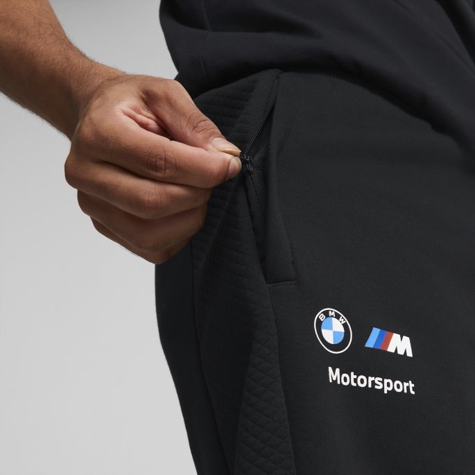 Puma På Tilbud Svart Bmw M Motorsport Sweatshorts Herre