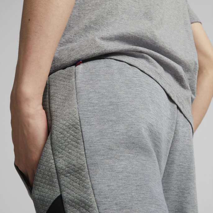 Puma På Tilbud Bmw M Motorsport Svetteshorts For Menn Mellomgrå Lyng