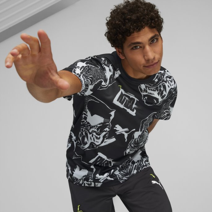Puma På Tilbud Svart Rkdo E7 Performance Esports Kortermet Tee Herre
