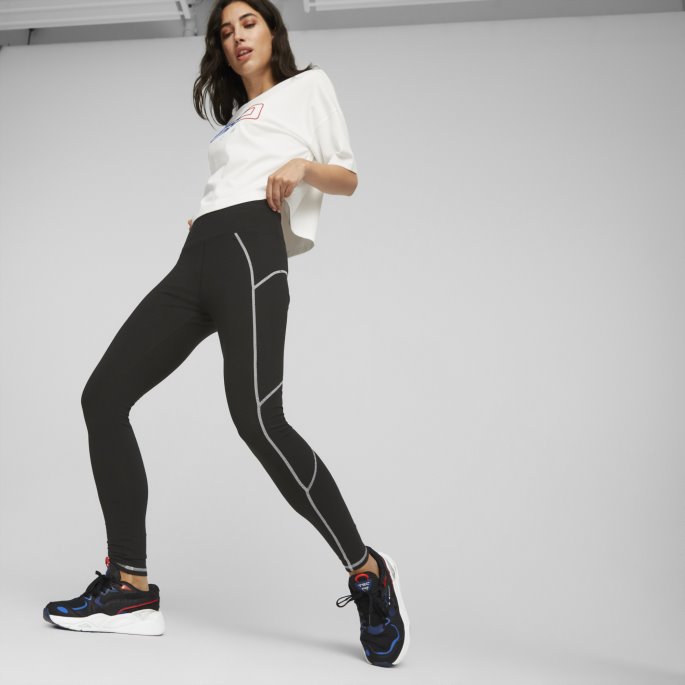 Svart Puma På Salg Bmw M Motorsport Leggings Dame