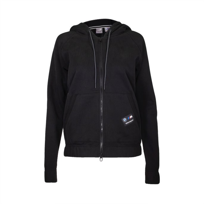 Puma På Tilbud Bmw M Motorsport Hette Dame Sweat Jakke Svart