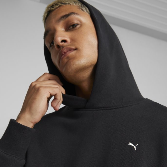 Mmq Dobbeltlags Hettegenser Sort Puma På Tilbud