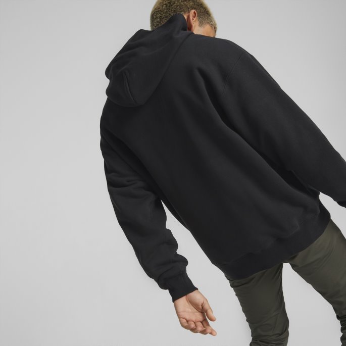 Mmq Dobbeltlags Hettegenser Sort Puma På Tilbud