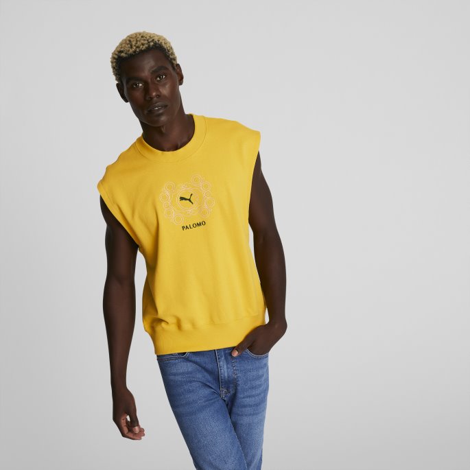 Puma På Tilbud X Palomo Tank Top Super Sitron