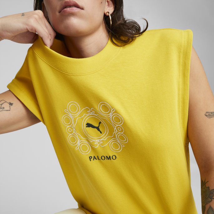 Puma På Tilbud X Palomo Tank Top Super Sitron