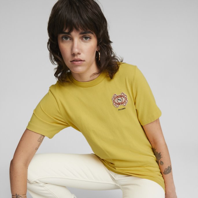 Puma På Tilbud X Palomo Tee Super Sitron
