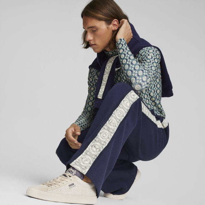 Peacoat Puma På Tilbud X Palomo T7 Joggebukser