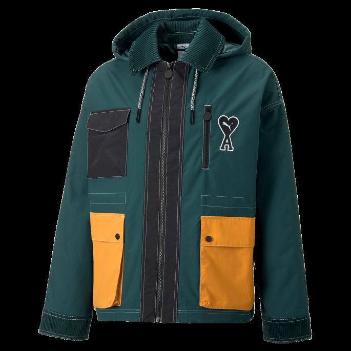 Varsity Green Puma På Tilbud X Ami Jakke