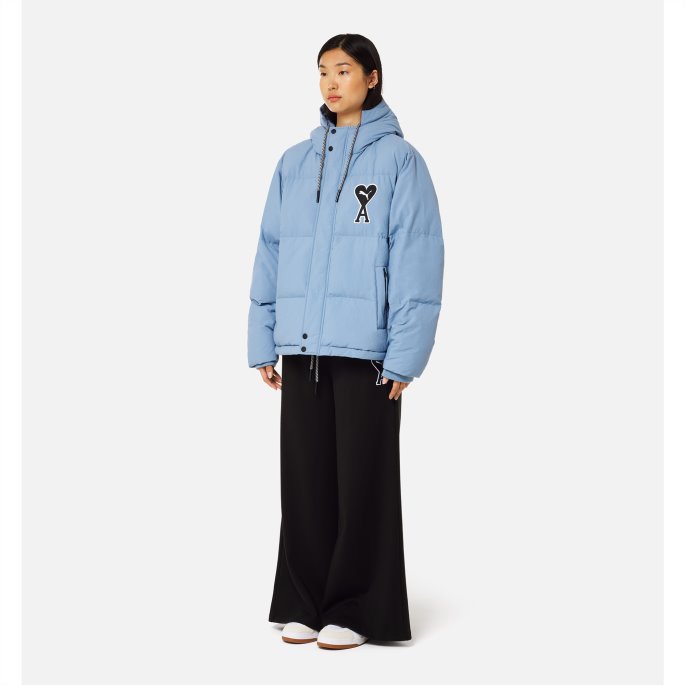 Puma På Tilbud X Ami Pufferjakke Falmet Denim