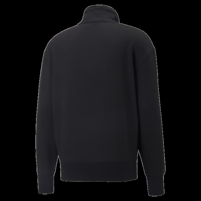 Puma På Tilbud X Ami Sweatshirt Med Halv Glidelås Svart