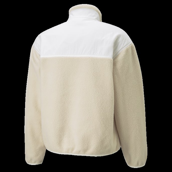 Puma På Tilbud X Ami Light Sand Sherpajakke