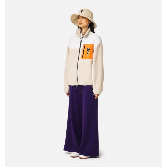 Lett Sand Puma På Tilbud X Ami Sherpa Jakke