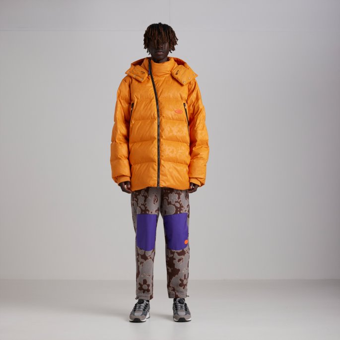 Oransje Murstein--aop Puma På Tilbud X Fordeler Og Mini Pufferjakke Menn