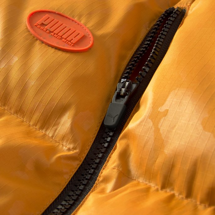 Oransje Murstein--aop Puma På Tilbud X Fordeler Og Mini Pufferjakke Menn