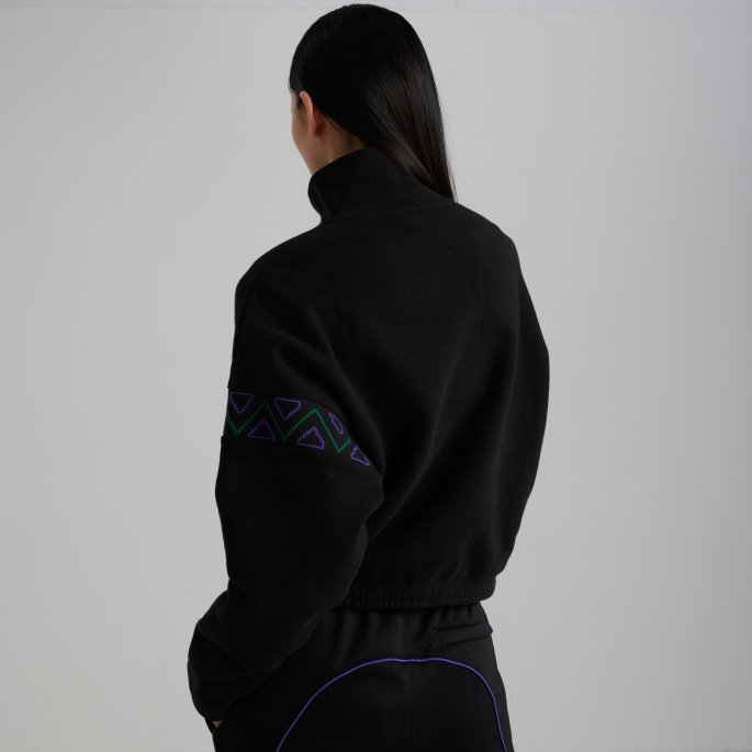 Puma På Salg X P.a.m. Sweatshirt Med Halv Glidelås Dame Svart