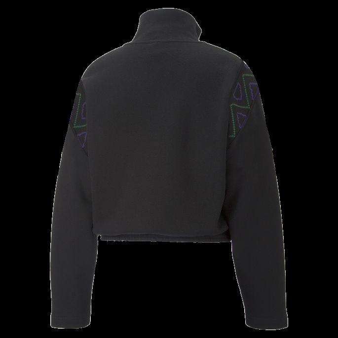 Puma På Salg X P.a.m. Sweatshirt Med Halv Glidelås Dame Svart