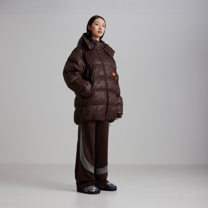 Puma På Tilbud X Perks Og Mini Wide Leg Damebukser Mørk Sjokolade