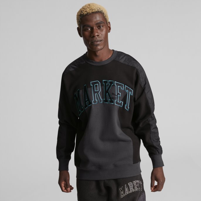 Puma På Tilbud X Market Relaxed Crew Neck Herretopp Fantomsort