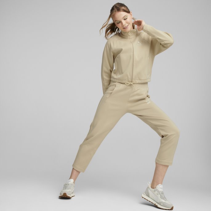 Lett Sand T7 Treningsjakke Dame Puma På Tilbud