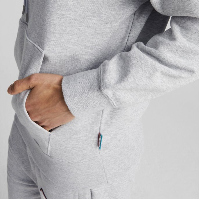 Puma På Tilbud Fandom Hettegenser Herre Lys Grå Lyng