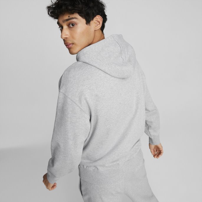 Puma På Tilbud Fandom Hettegenser Herre Lys Grå Lyng
