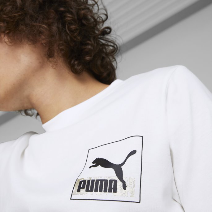 Merke Love Herre-t-skjorte Hvit Puma På Salg