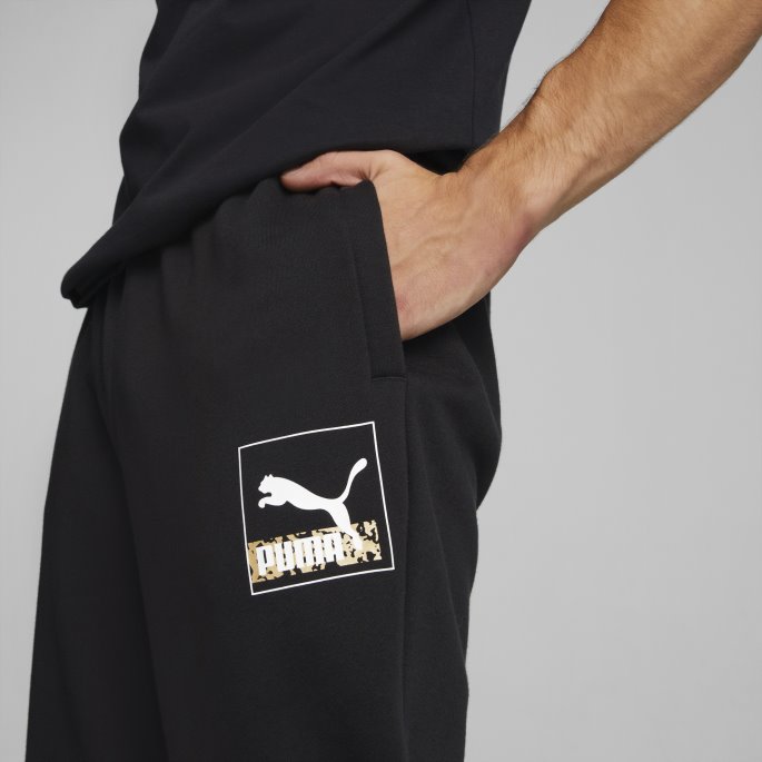 Puma På Tilbud Svart Merke Love Joggebukser For Menn