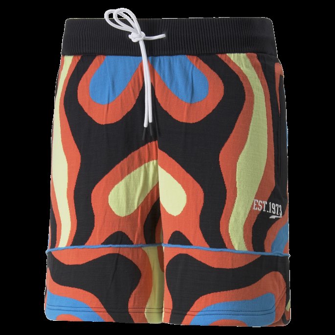 Lava Basketballshorts Herre Hot Coral Puma På Salg