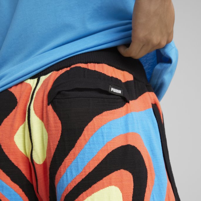 Lava Basketballshorts For Menn Puma På Tilbud Hot Coral