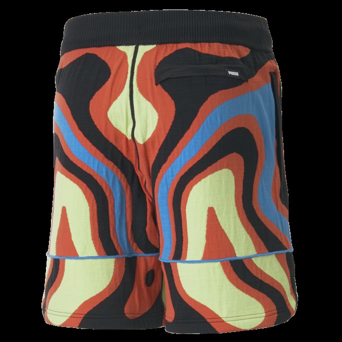 Lava Basketballshorts For Menn Puma På Tilbud Hot Coral