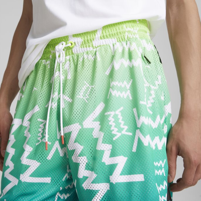 Puma På Tilbud Lime Squeeze Big Dance Basketballshorts Menn
