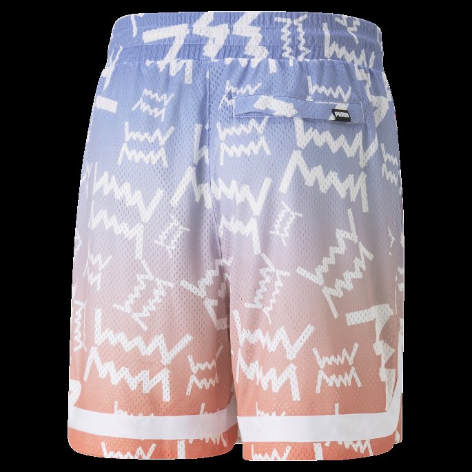 Elektrisk Orkidé Puma På Salg Store Danse Basketball Shorts Menn