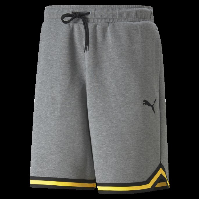 Mellomgrå Lyng Automatisk Herre Basketballshorts Puma På Salg