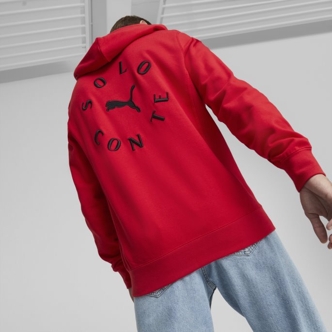 Puma På Salg X A.c. Milan Hettegenser Herre Urban Rød