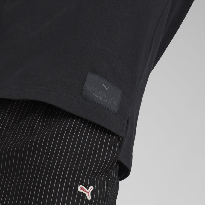 Puma På Salg X A.c. Milan Tee Menn Svart