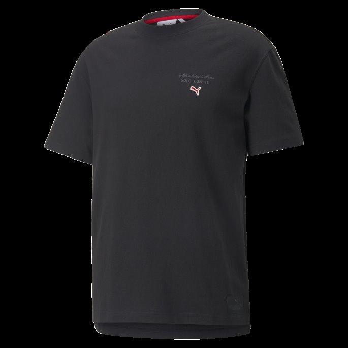 Puma På Salg X A.c. Milan Tee Menn Svart