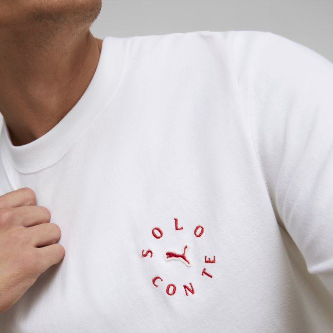 Puma På Salg X A.c. Milan Tee Menn Hvit