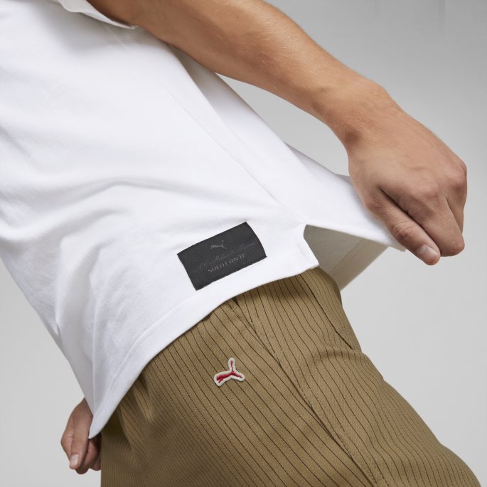 Puma På Salg X A.c. Milan Tee Menn Hvit