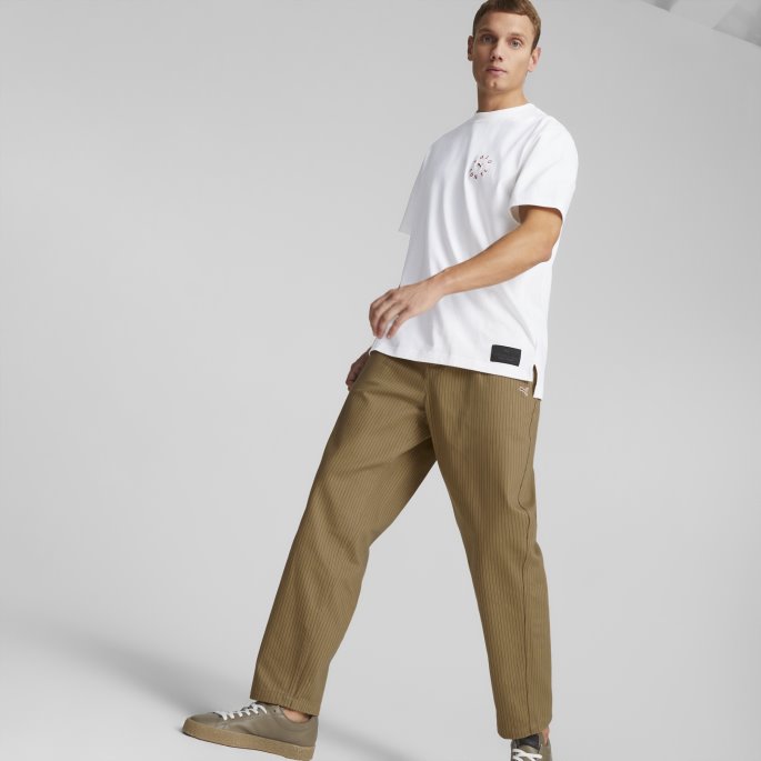 Puma På Salg X A.c. Milan Tee Menn Hvit