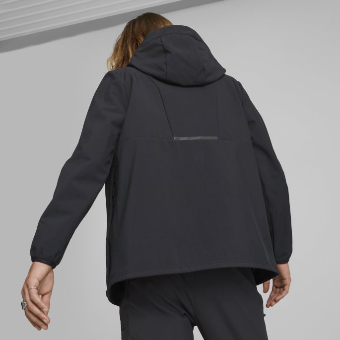 Puma På Tilbud Jet Black Porsche Design Softshell Jakke Herre