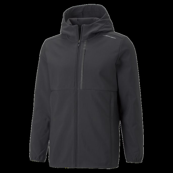 Puma På Tilbud Jet Black Porsche Design Softshell Jakke Herre