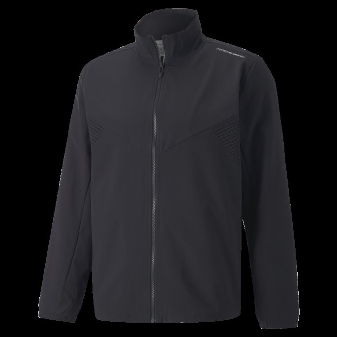 Porsche Design Vevd Tech Herre Motorsport Jakke Jet Black Puma På Salg