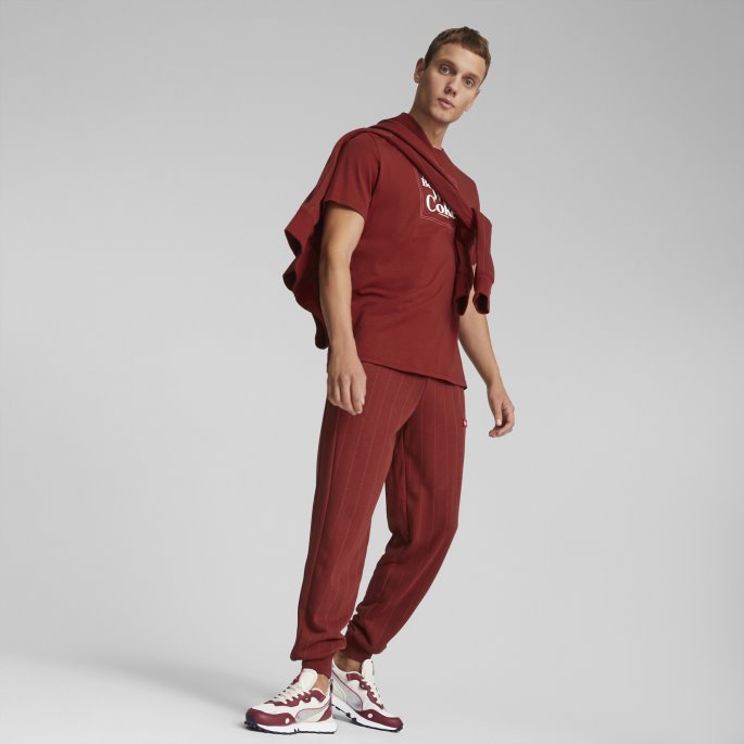 Puma På Tilbud X Coca-cola Grafisk Tee Menn Intens Rød