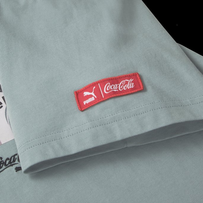 Puma På Tilbud X Coca-cola Avslappet T-skjorte For Menn
