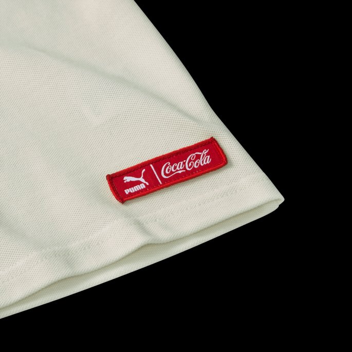 Puma På Tilbud X Coca-cola Herrepolo Ivory Glød