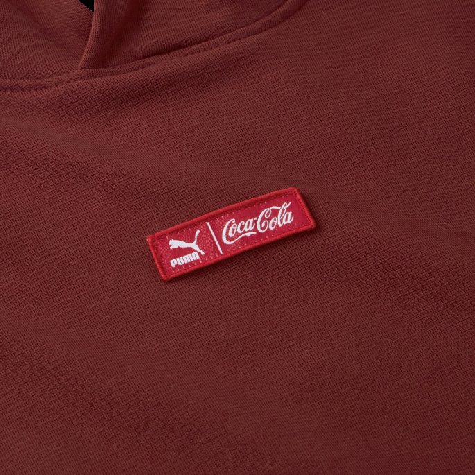Puma På Tilbud X Coca-cola Hettegenser Herre Intens Rød
