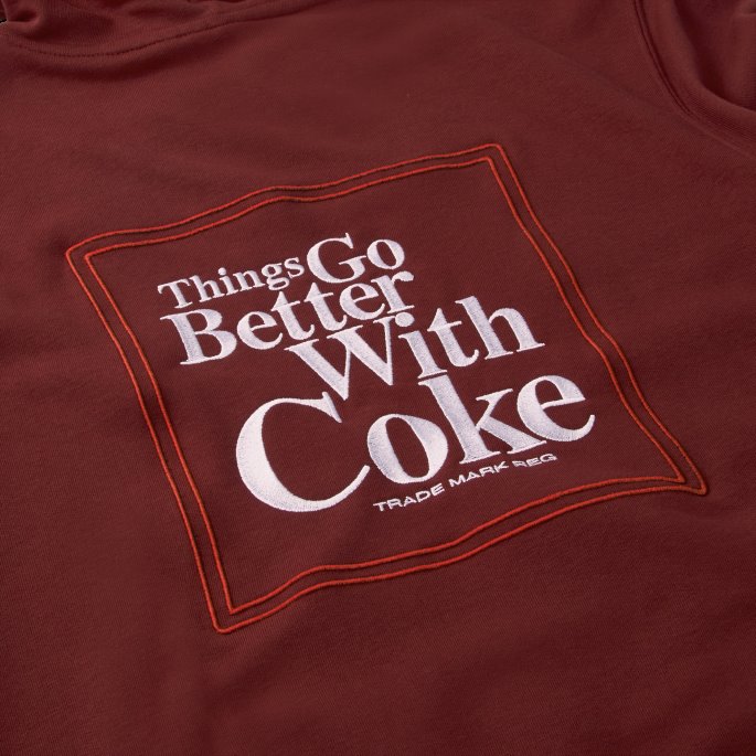 Puma På Tilbud X Coca-cola Hettegenser For Menn Intens Rød